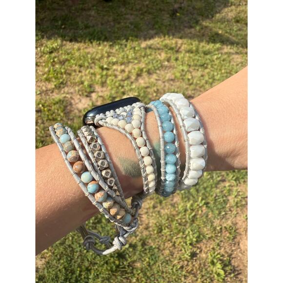 Boho Beaded Apple Watch Band – Fits 41mm – Preowned - Picture 2 of 6